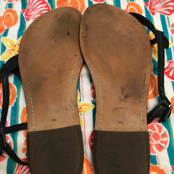 Sam Edelman - Black Gigi thong sandals flats Sz 9 - Picture 7 of 7